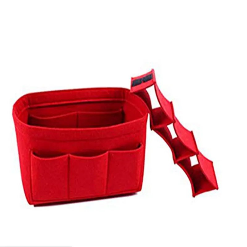 Felt Bag Organizer Insert Felt Purse Bag Multi Pocket Organizer