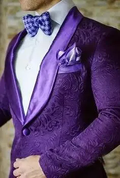 브랜드 레드 남성 정장 디자인 남성 페이즐리 블레어 슬림 맞는 정장 재킷 남자 웨딩 턱시도 패션 남성 정장 (자켓 + 바지)