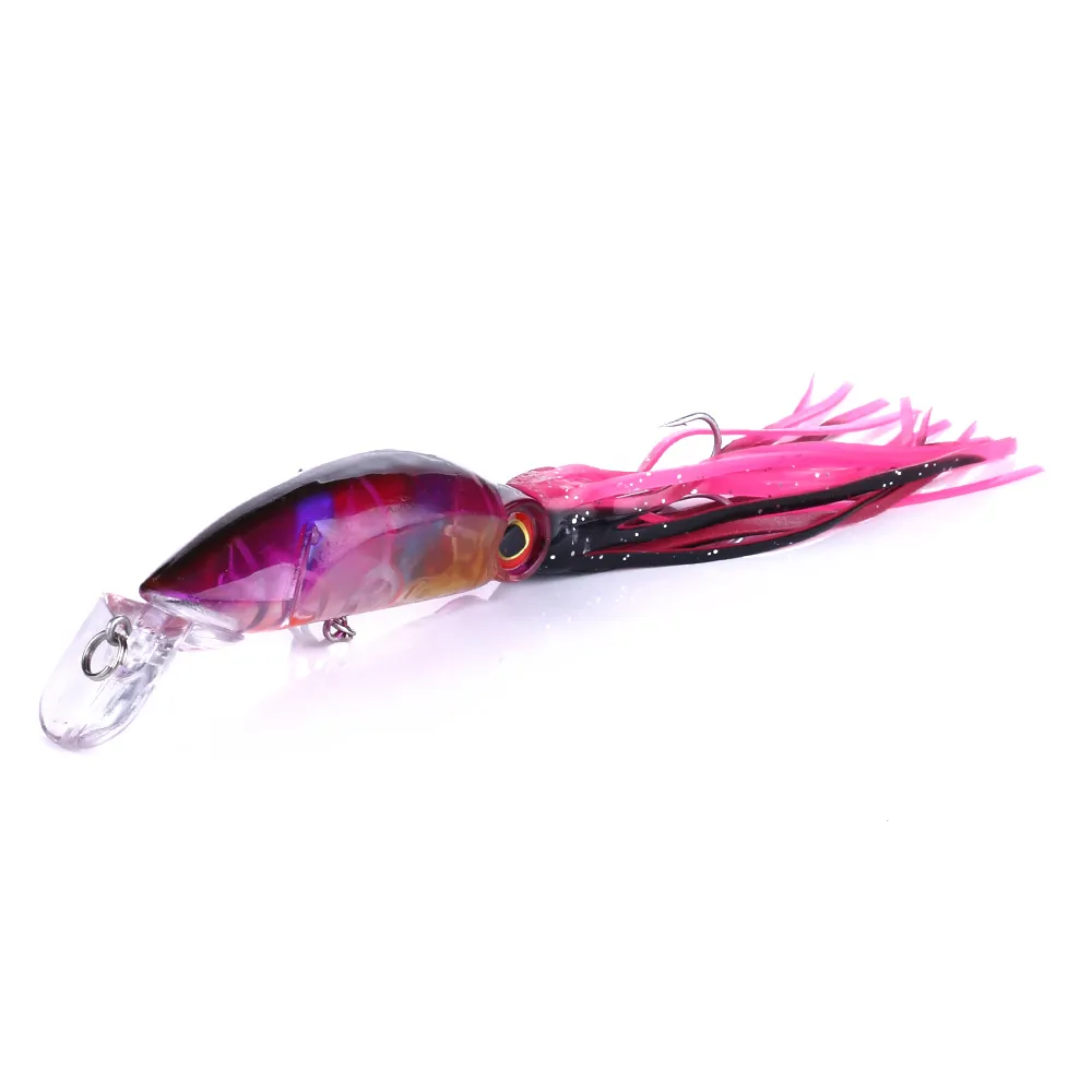 HENGJIA 10cm 16.6g Hard Plastic Micro Jig Lure Jig Head Bait For Octopus  Squid Artificial Tackle From Windlg, $93.37