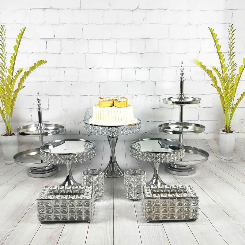 Mirror cake stand top