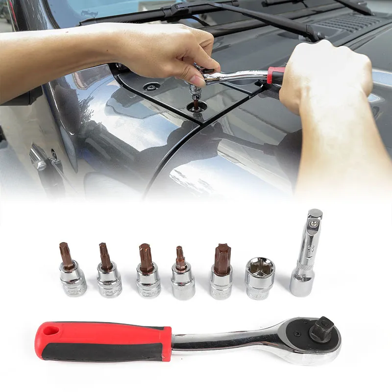 Wrench Kit Hardtop Door Removal Torx Bike Torque Wrench Set With