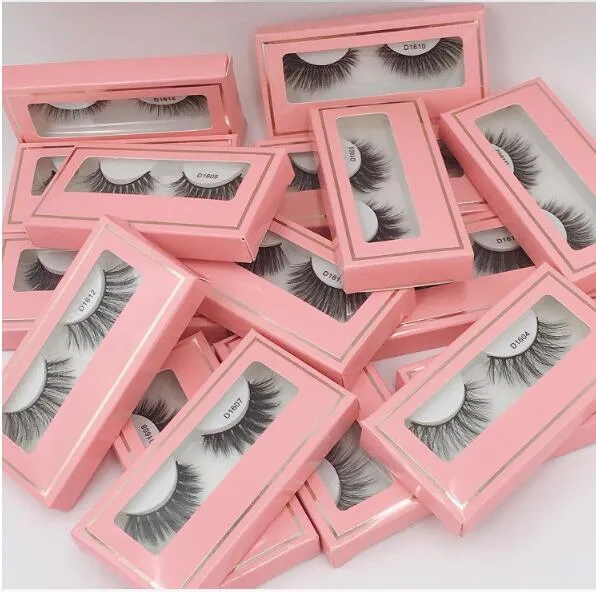 Free Shipping ePacket 3D Mink Eyelashes Mink False lashes Soft Natural Thick Fake Eyelashes Extension Beauty Tools 16 styles