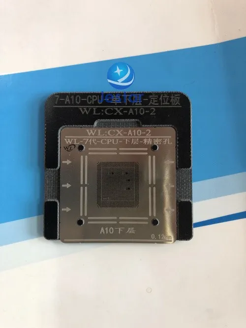 Freeshipping WL placa de posicionamento reball plataforma stencil para iphone 5s 6 6 s 7 cpu nand a7 a8 a8 a10 a10 processador ferramenta de reparo de base