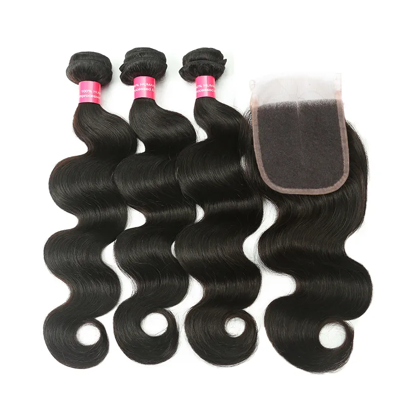 mink brazilain virgin hair body wave 9a body wave human hair bundles gagaqueen hair nature color