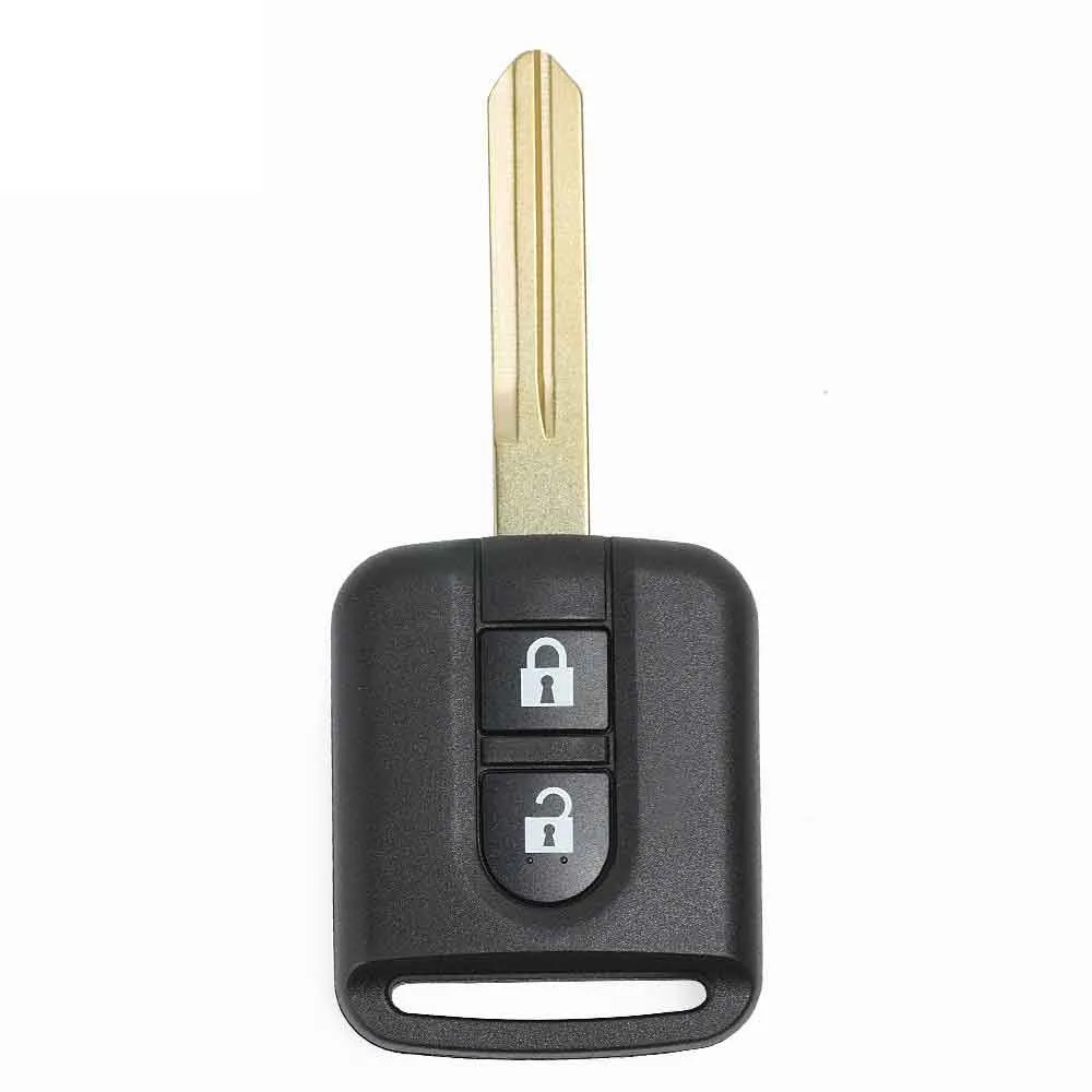 2 Button zdalny klucz nadajnika FOB 433 MHz ID46 dla X-Trail Navara Micra K12 5WK4 876 818277Q