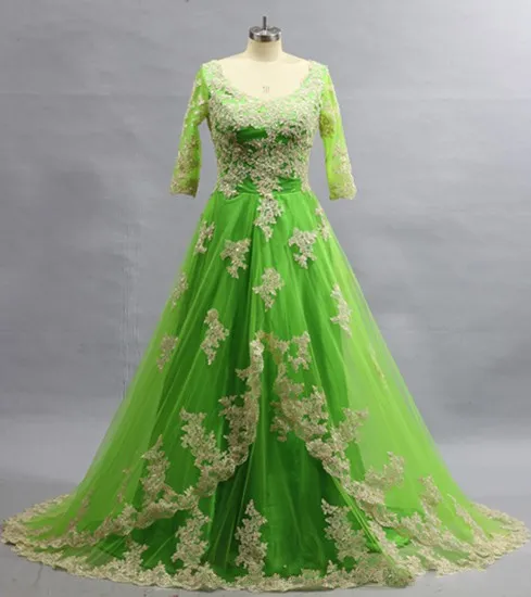 Vintage Formal Dresses: Elegant Lace Evening Gown... From Lovemydress,  $110.14 | DHgate.Com