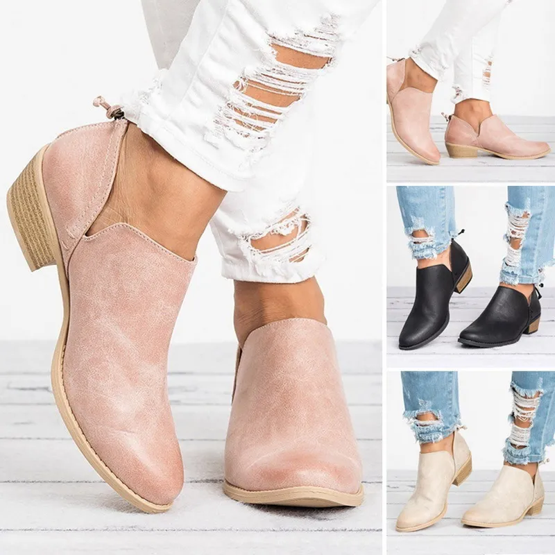 Juanita pointed ankle boots