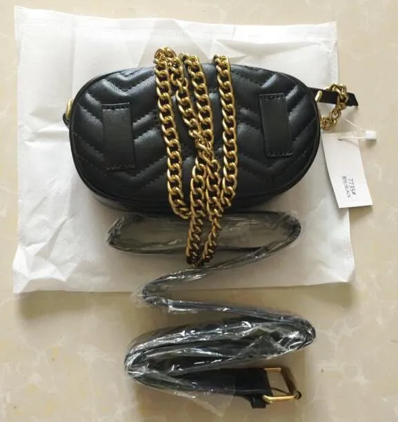 고품질 Marmont 핸드백 여성 허리 가방 디자이너 Marmont Waist Bag Fanny Packs Lady 's Belt Bags 여자 유명한 CH241S