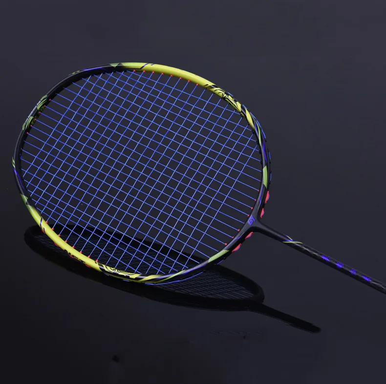 Wholesale 4U Racket Professional Offensive Badminton Rackets T700 Carbon With String Badminton