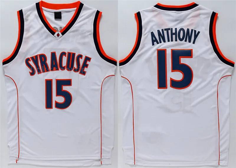 Carmelo anthony shop white syracuse jersey