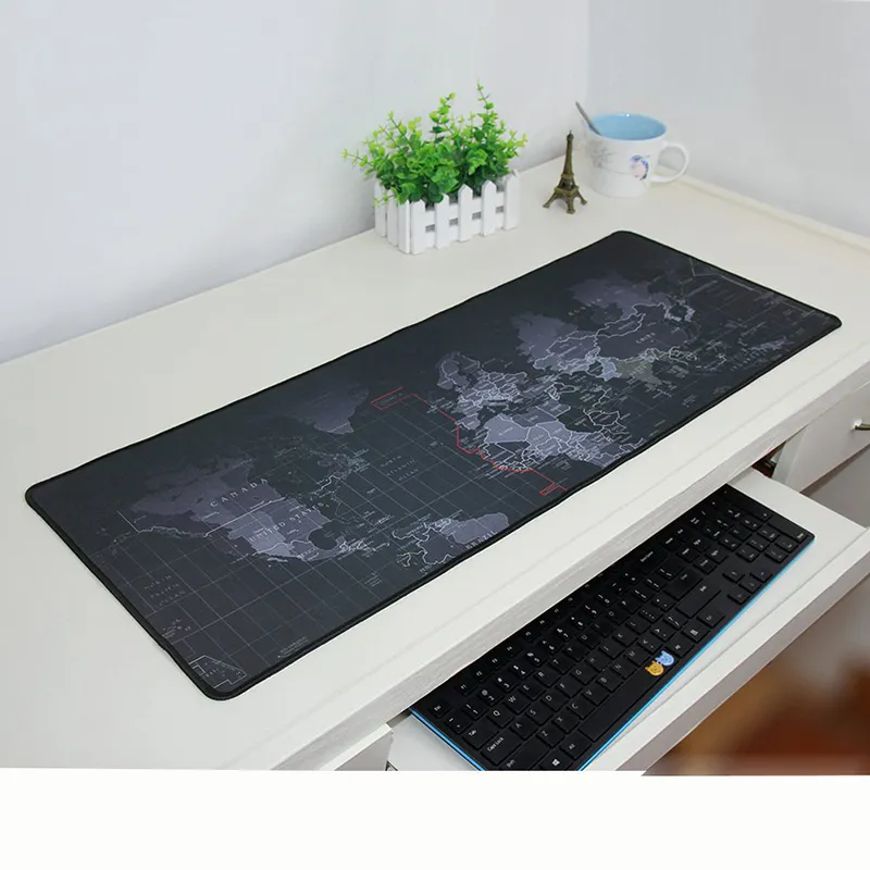Large Gaming Mouse Map Pad With Nonslip Base, Extended Size, Thick, Waterproof