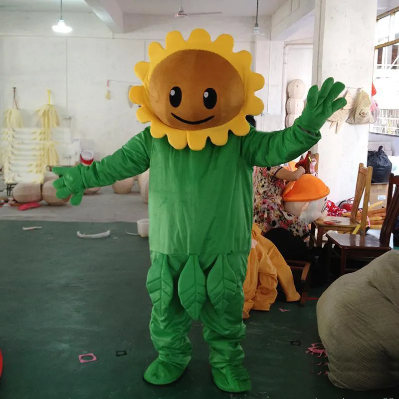  Plants Vs. Zombies Sunflower Costume for Kids Large