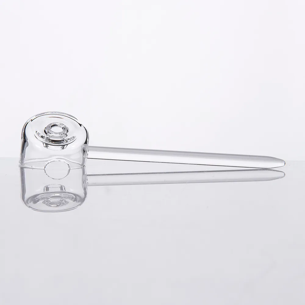 Quartz Carb Cap for Domeless Smoke Banger OD 15.5mm 22.5mm med ett handtag på sidan Bong vattenrör