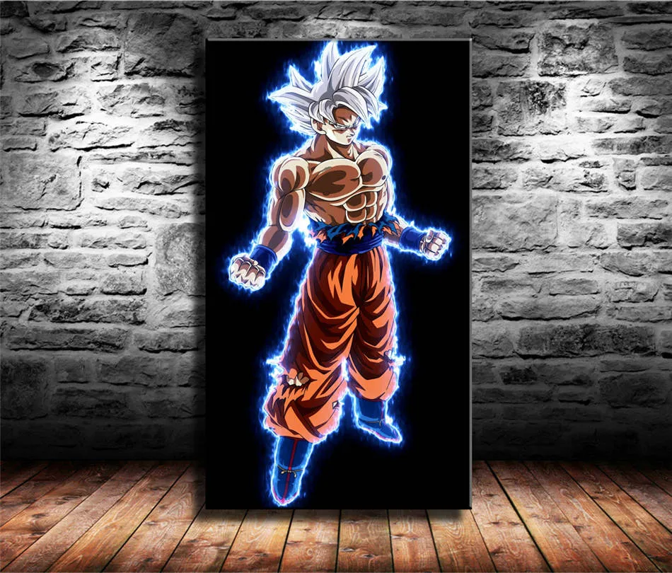 Dragon Ball Goku Súper 2-1, Pintura Lienzo de impresión de alta definición Nueva decoración del Dragon Ball Goku Súper 2-1, Pintura Lienzo de impresión de alta definición Nueva decoración del