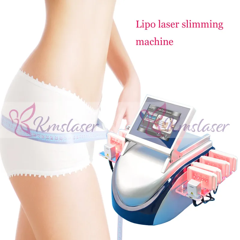 Fabrikspris 10 laser paddlar Zerona kall laser lipolys lipolerer diod lipo laser bantning utrustning