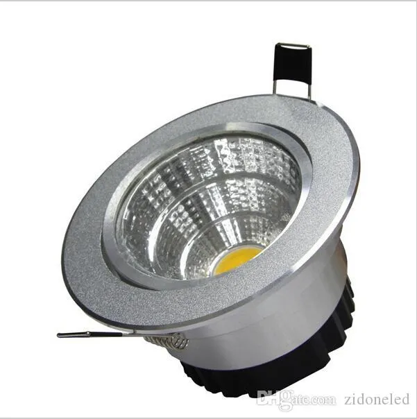 الفضة فائقة الجمال Dimmable DIMB Down Light AC85-265V 6W / 9W / 12W / 15W