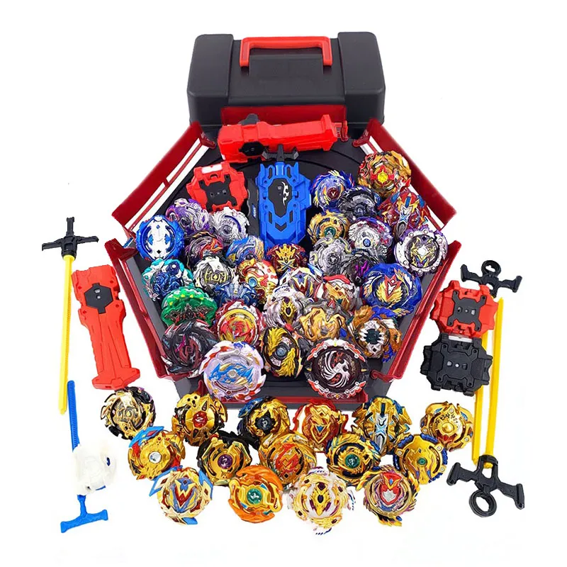 Todos los modelos Beyblade Burst Toys con Starter y Arena Bayblade Metal Fusion God Spinning Top Bey Blade Blades Toys T191019