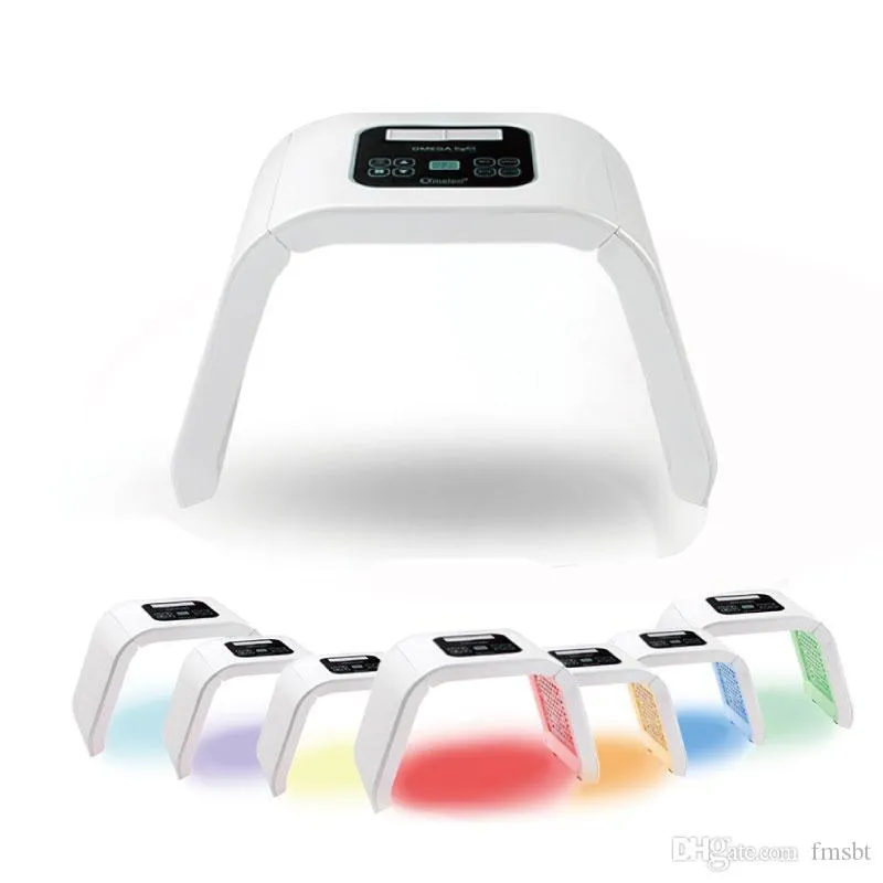 DHgate.com:7-Color LED Light Therapy Mask Facial Skin Rejuvenation ...