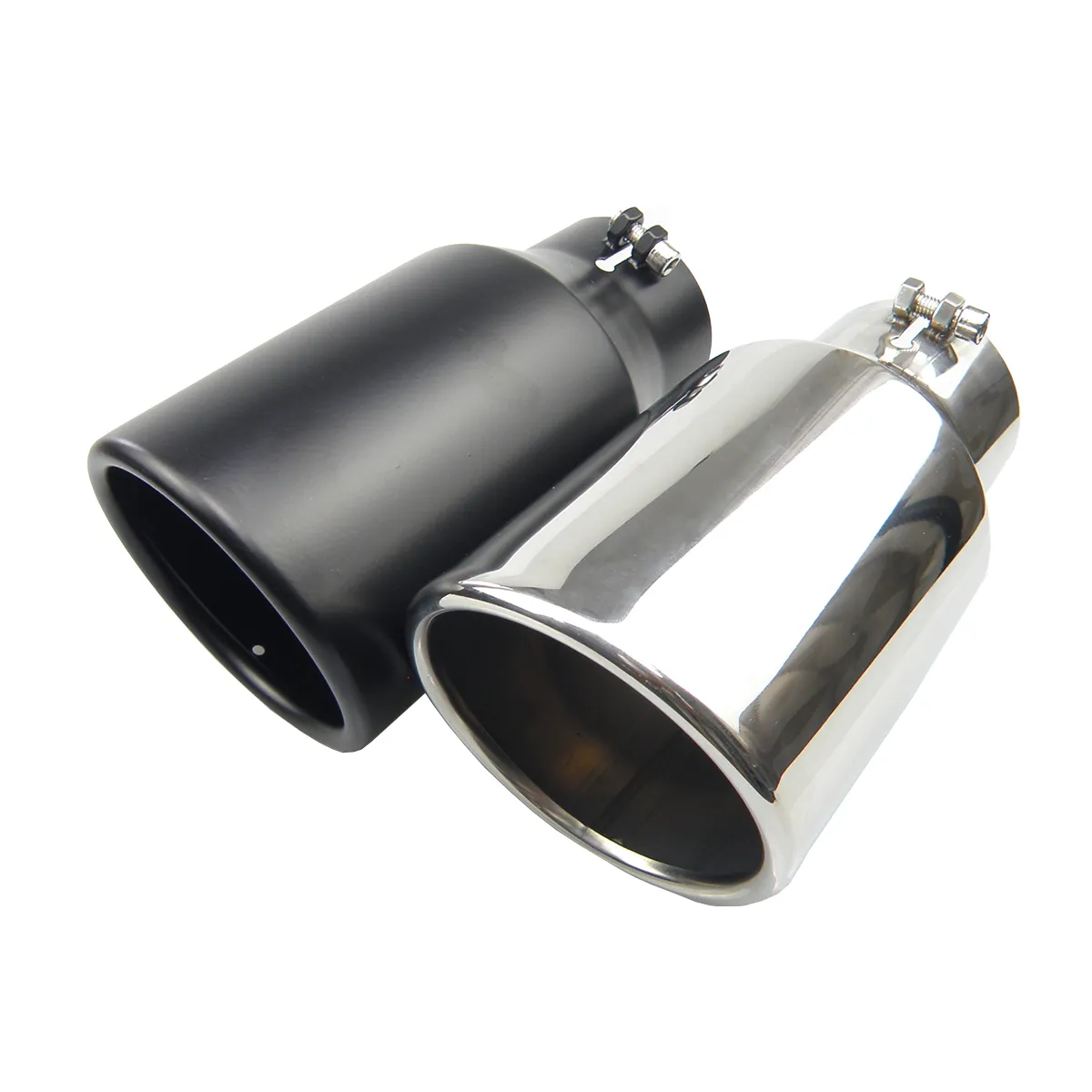 Car Bolt On Stainless Steel Diesel 3 Inch Inlet 4.5 Inch Outlet Exhaust ...