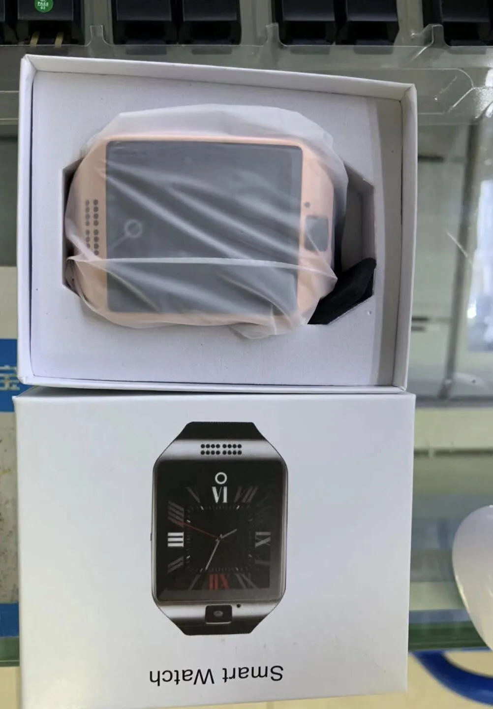 Q18 smartwatch without sim card shop