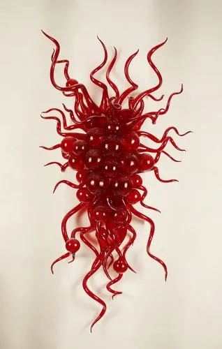 100 % 입 풍선 CE UL 붕규산 무라노 유리 데일 치 훌리 (Dale Chihuly) 예술 놀라운 손 불어 유리 조명