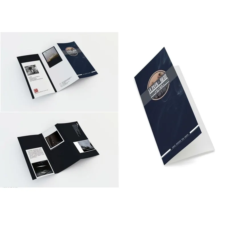 Högkvalitativ anpassad broschyrtryck Broschyrutskrift för trådlös butik för iPhone Repair Store Custom Broschlet