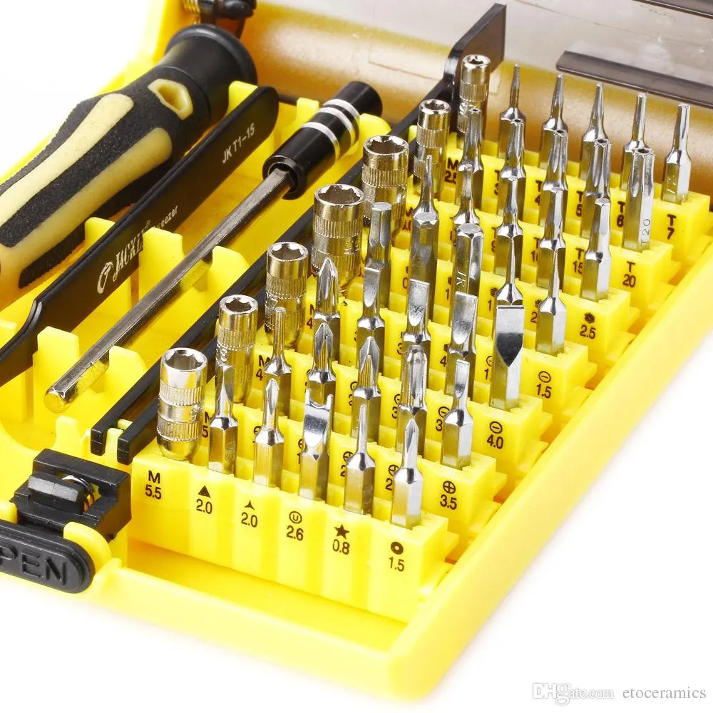 DHgate.com:45-in-1 Precision Screwdriver Set - Electronic Repair Tool ...
