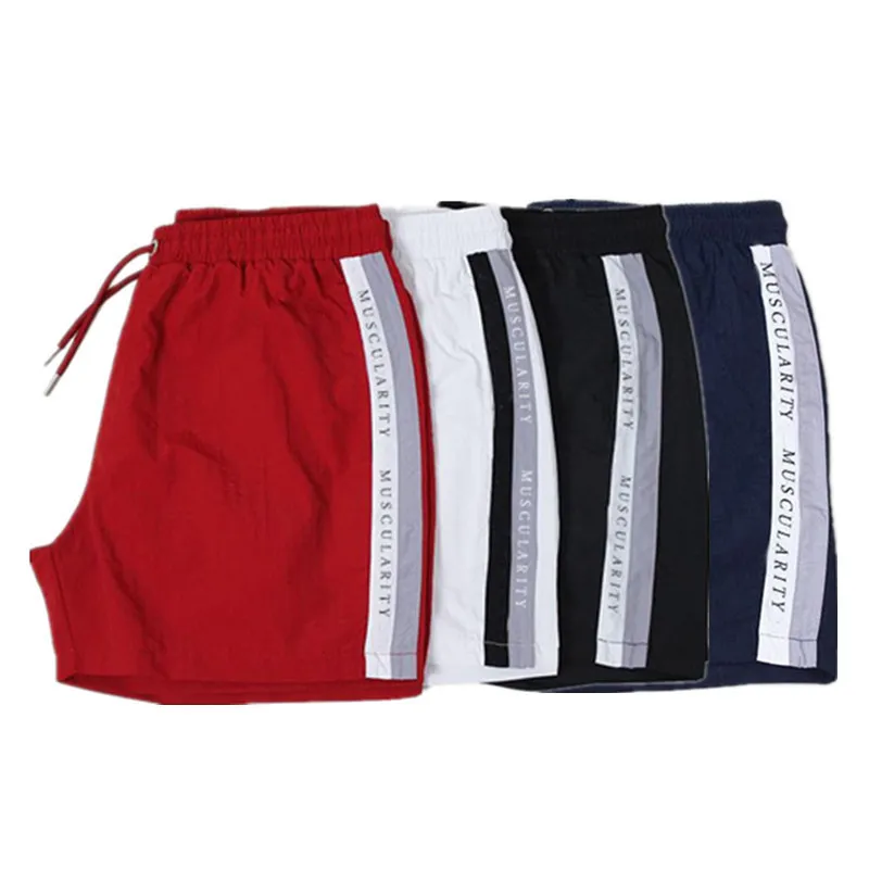 YEMEKE-2019-Beach-Shorts-Mens-casual-shorts-compress-Quick-drying-fashion-men-shorts-bermuda-Fitness-shorts