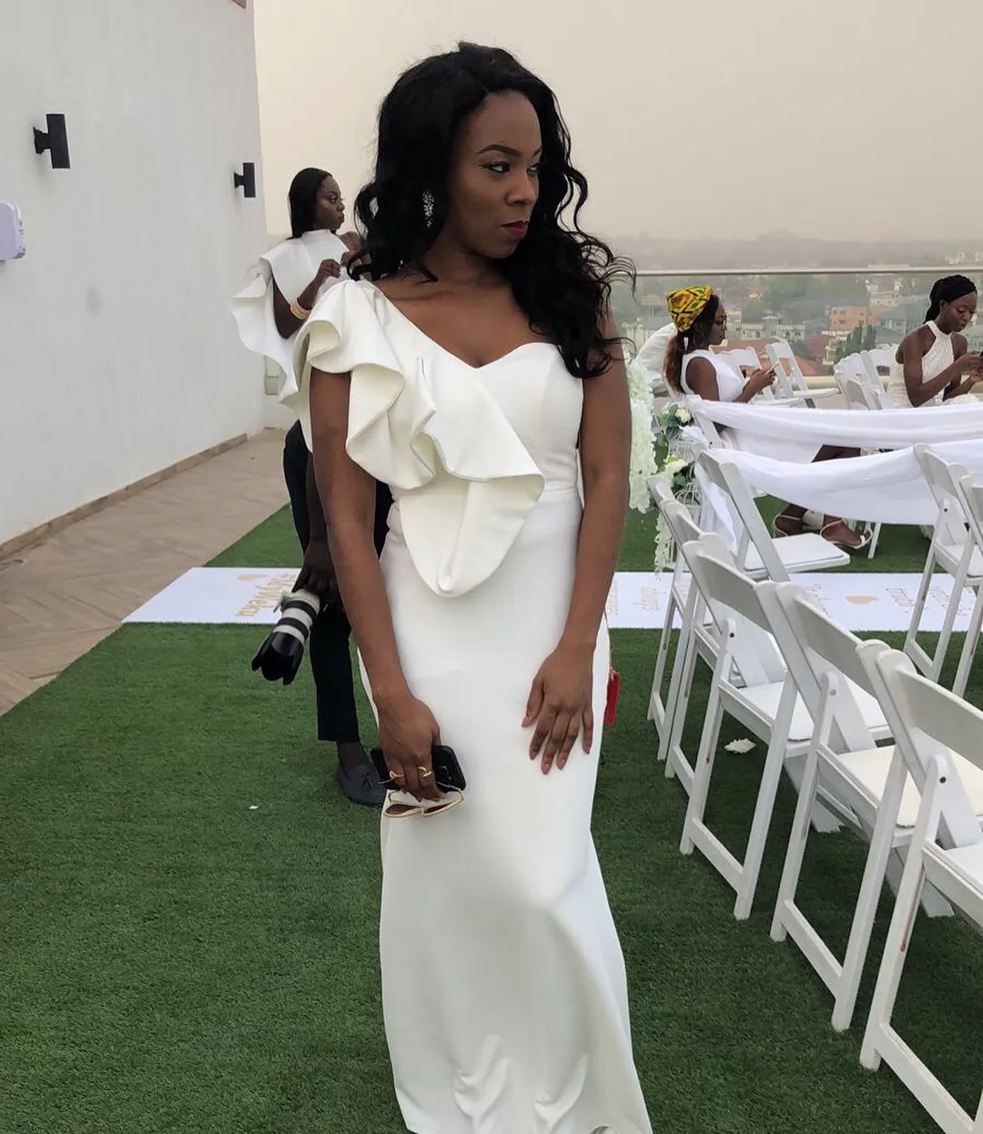 Ivory wedding hotsell guest dresses