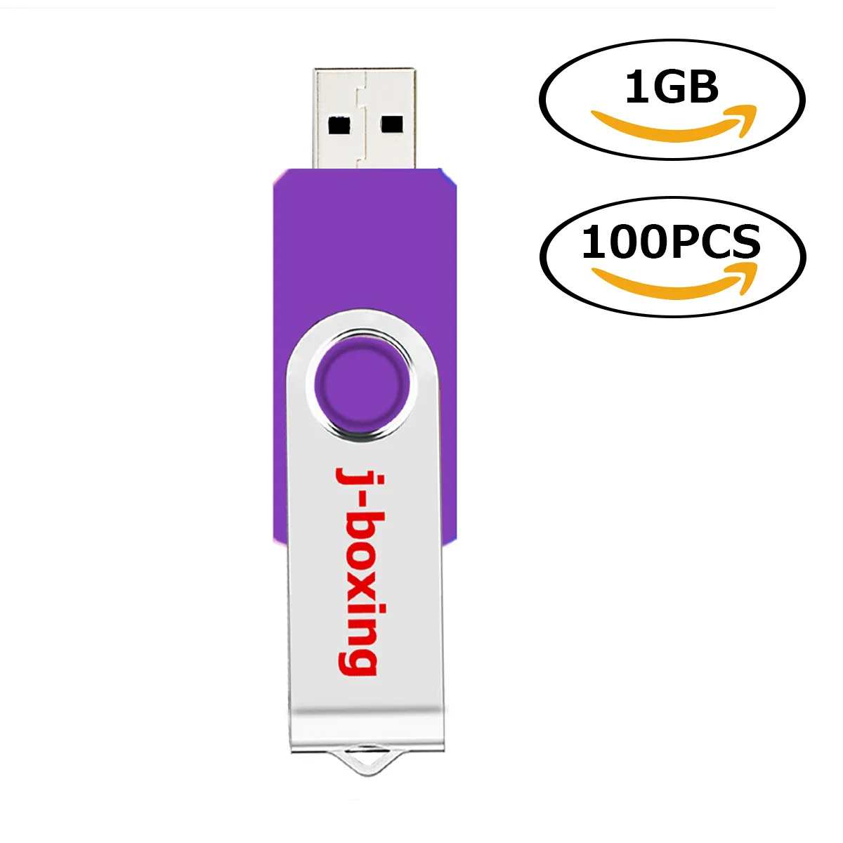 Purple Bulk Rotating USB 2.0 Flash Drives Thumb Pen Drive 64MB 32GB