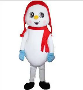 2019 vendita di fabbrica del pupazzo di neve del costume della mascotte del vestito da partito EPE pupazzo di neve di trasporto libero formato adulto