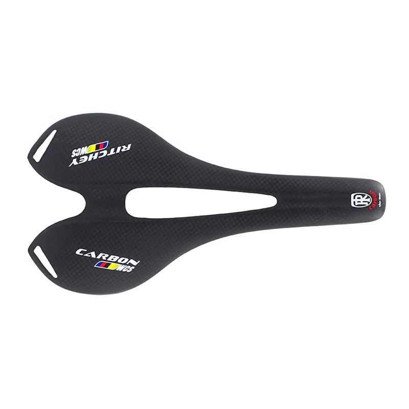 WCS Bicicleta Full Carbon Saddle Matte 3K Fibra MTB Montanha Road Mens Largura 143mm Race Cycling Peças