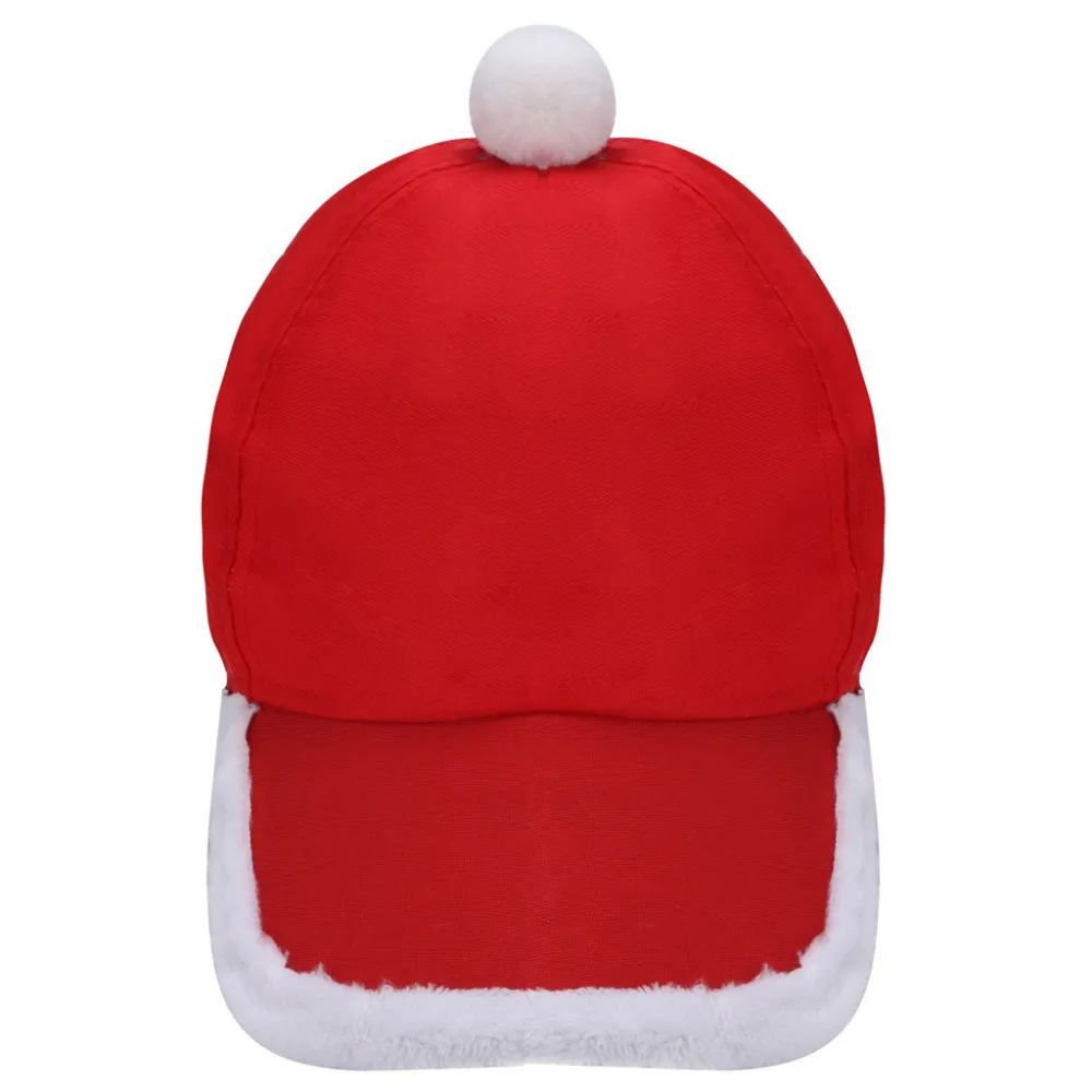 Nieuwe Santa Claus Pluche Kerstmuts Sport Cap Xmas Accessoires Hoeden Party Gratis Maat Polyester Feestelijke Sfeer Decor 10nov 29