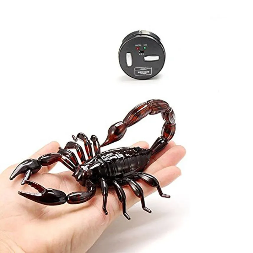 Nieuwe RC Dier Hoge Simulatie Animal Scorpion Infrarood Afstandsbediening  Kids Toy Gift Funny Toy For Kids Educational Toy Y200317 Van 14,4 €