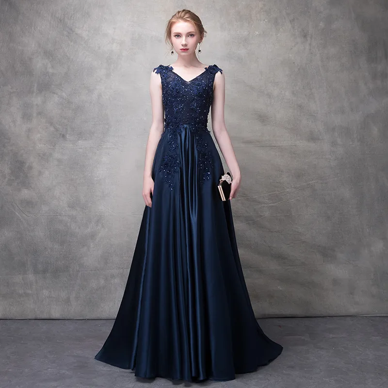 open lace back dress Aleta Couture 817 main image 1