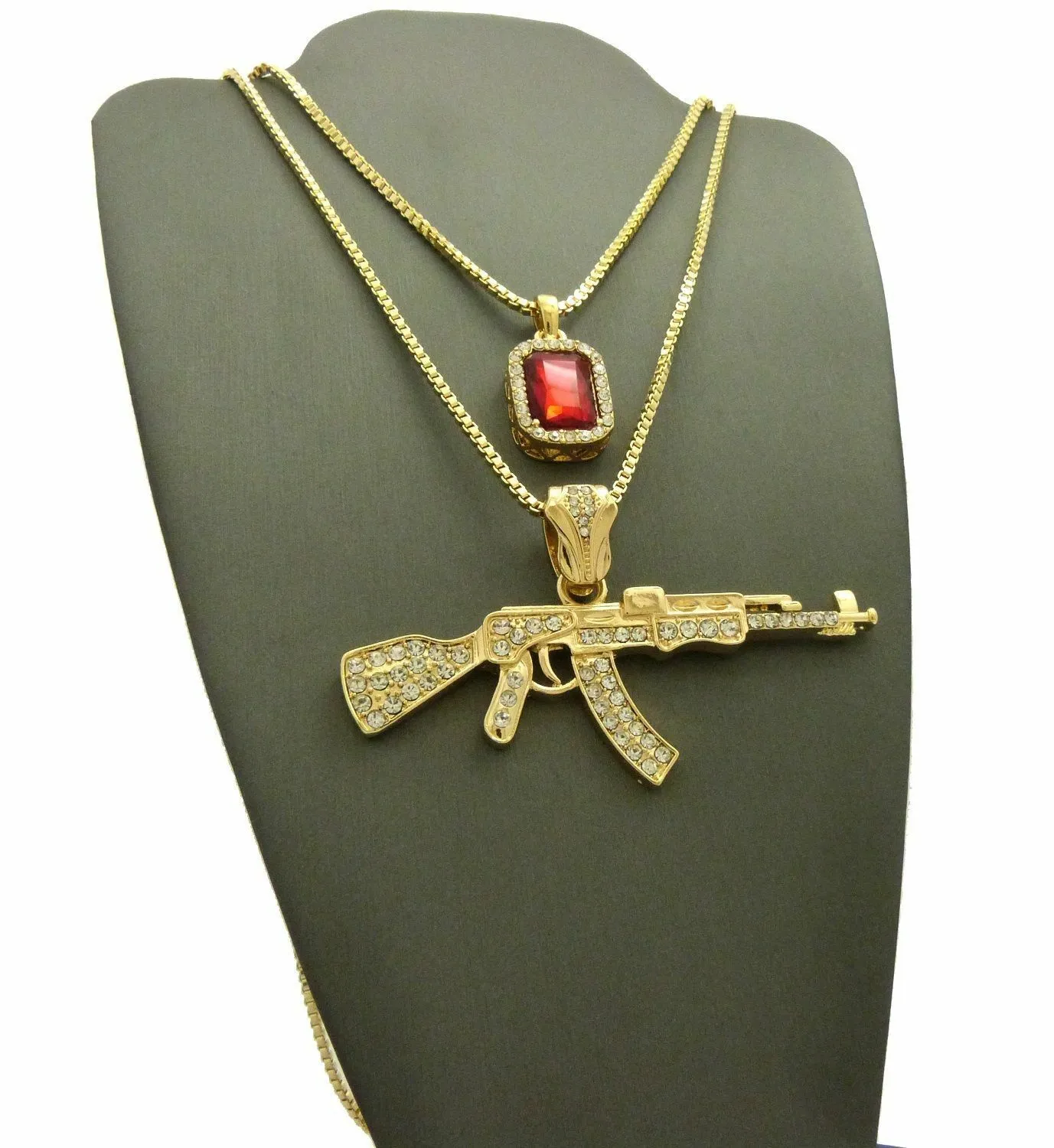 Buy Gold Ak47 Pendant Online In India - Etsy India