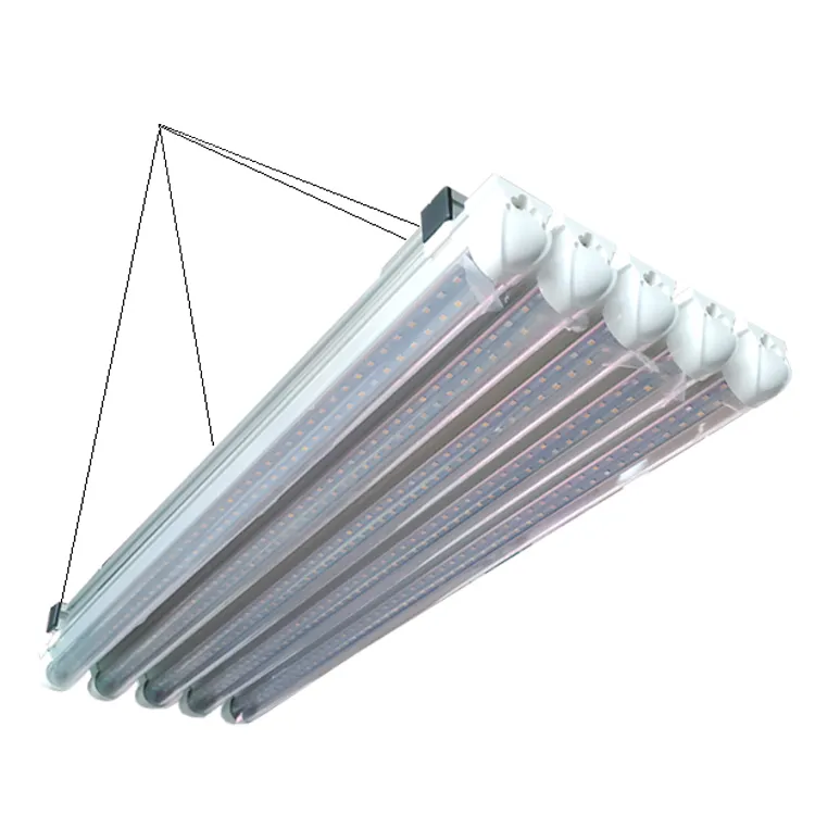 LED Grow Light Bar Fixture 360W Full Spectrum LED Plant Grow Light 120cm Indoor Serra Hydroponic 10 in 1 4ft Plant