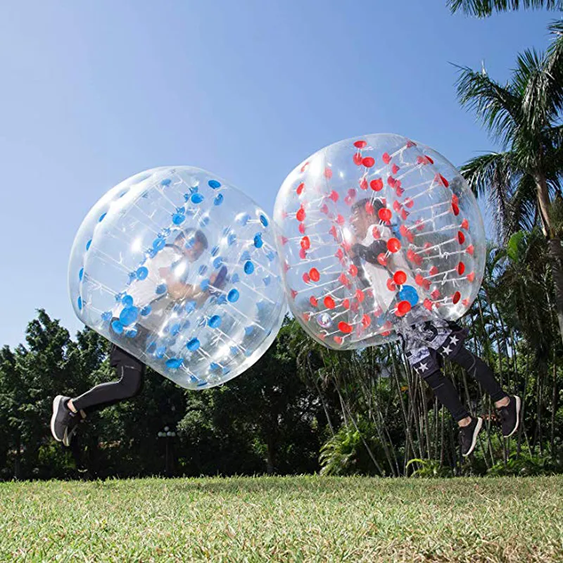 2019 lucht bubble voetbal 0.8mm pvc 1,7 m lucht bumper bal lichaam zorb bubble bal voetbal, bubble voetbal zorb bal te koop