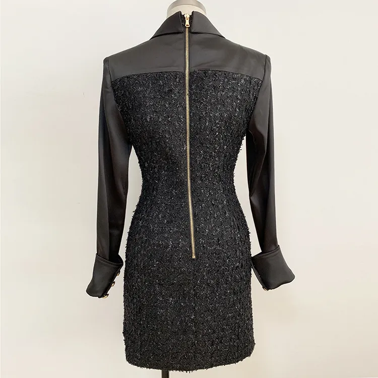 green emerald velvet dress SABRINA Black Maxi Dress with Gold Sequins main image 0