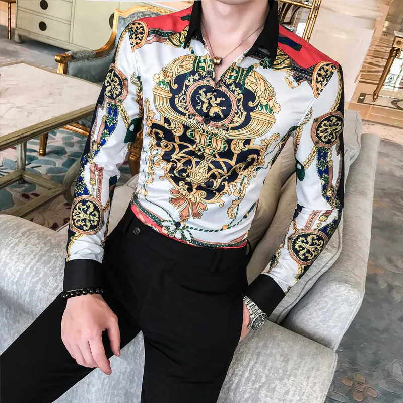 Chemise online homme baroque