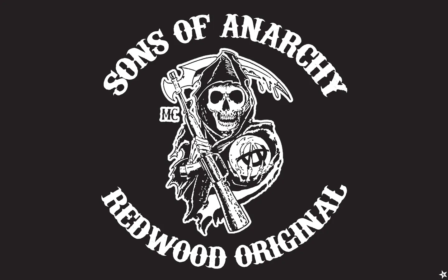 3x5 fts Son of Anarchy Chaos Flags wholesale factory price 90x150cm