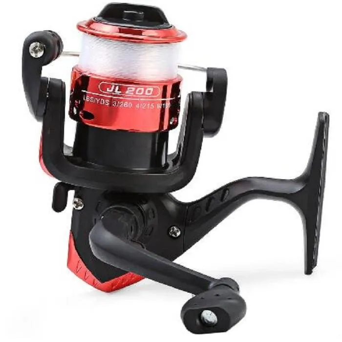 Spinning Reel Fishing Budowce aluminiowe szybkie G-Ratio z linią