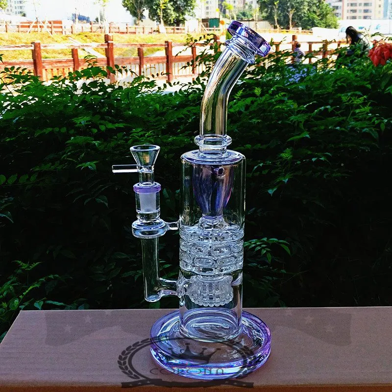 9 -calowy szklany bong hakah recycler faberge jajko dab platform