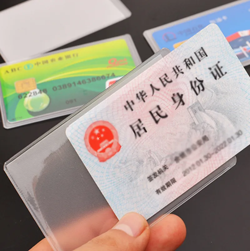 clear plastic id card sleeves Amazon.com : KEYLION 100 Pack ID Card Name Badge Holder, Heavy Duty Clear  Transparent Plastic PVC Vertical Sleeve Pouch with Waterproof Type  Resealable Zip : Office Products main image 1