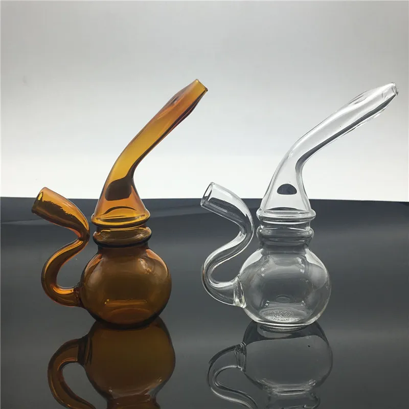 Mini Glass Bong Martian Blunt Bubbler, Customize Color Shape