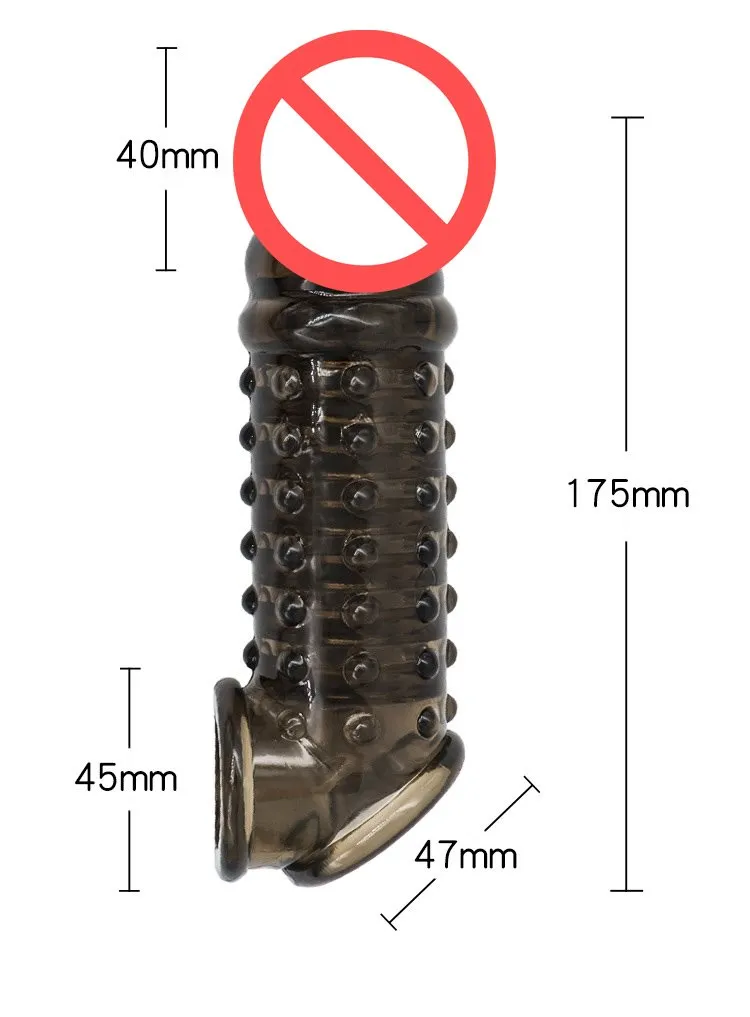 Penis Sleeve Extender Kondom Cockringe Verzögerte... Von 6,17 €