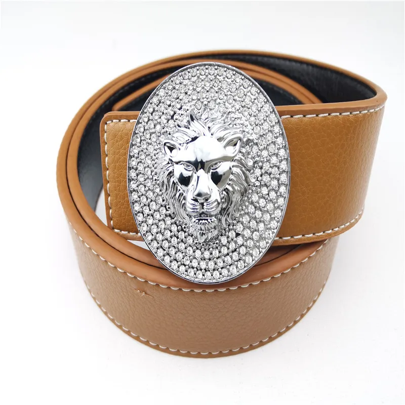 Elegant Gold Lion Emblem Women\'s Belt Lena main image 3