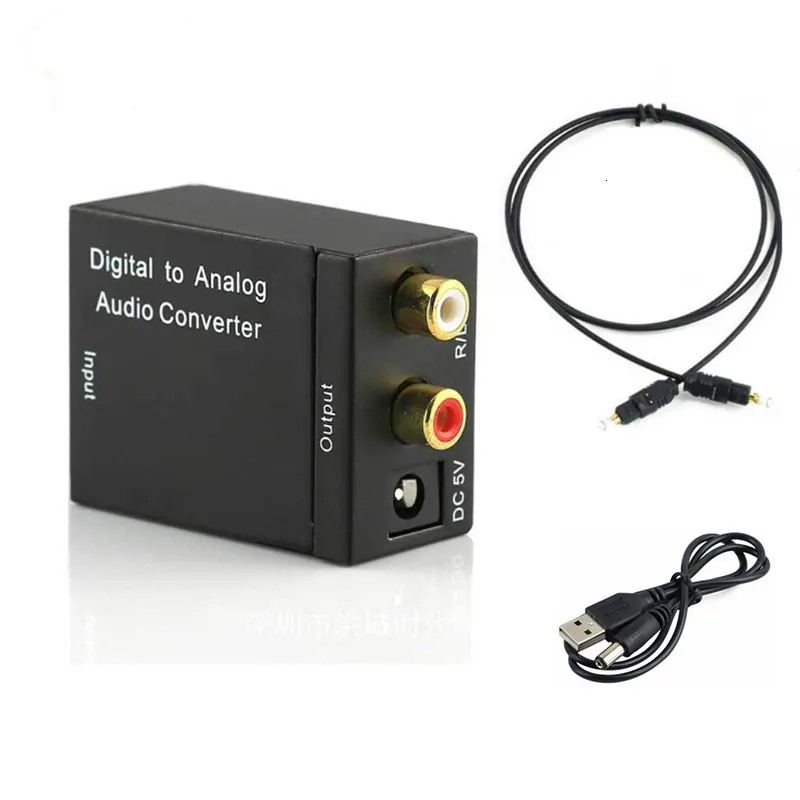 Convertisseur audio numérique-analogique Entrées coaxiales optiques  numériques