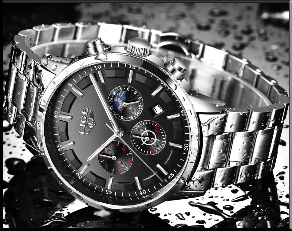 Relojes 2018 watch men hot sale lige