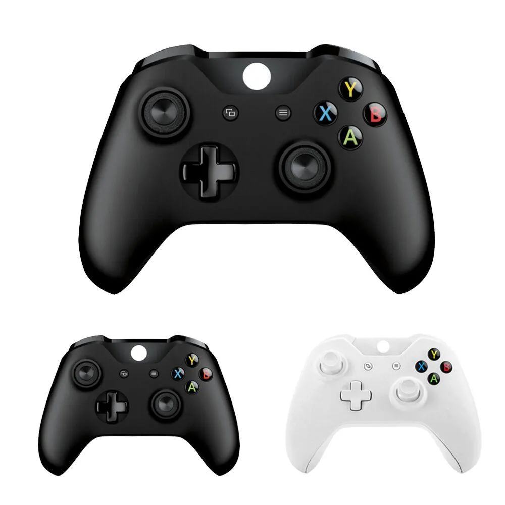 Xbox One Bluetooth 무선 컨트롤러를위한 5pcs 새로운 Xbox One Slim Console for Windows PC 블랙 / 화이트 조이스틱